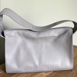 Kelly Tooke “Shelly” Gray Leather Shoulder Bag